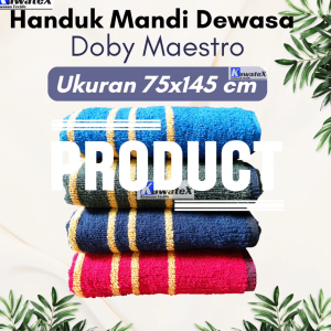 handuk promo isi 3 pcs dewasa | handuk mandi jumbo tebal menyerap air ukuran 75x145cm polos katun