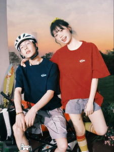 lemanism | Waffle Texture Summer Short Sleeve T-Shirt
