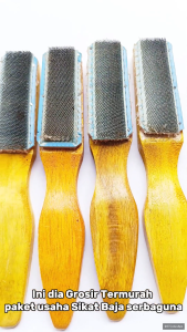 asahan sikat kawat baja serbaguna multifungsi paket 1 kodi isi 20 pcs