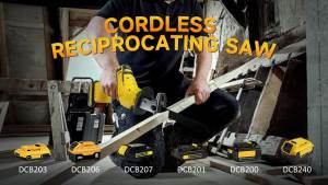Cordless Reciprocating Saw 0-3000 SPM Variable Speed Wood Metal PVC Cutting Power Tool for Milwaukee 18V Battery (No Battery)
