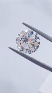 ข้อเสนอพิเศษ IGI ได้รับการรับรอง D สี CVD เพชร Round Brilliant Cut Loose Lab เติบโตเพชร Gemstones สำหรับการทำเครื่องประดับ