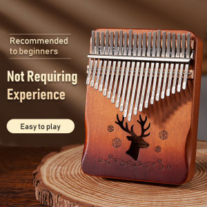 Byla Kalimba21-Key Deer Thumb Piano Set - Beginner Friendly Finger Piano Perfect Birthday Gift Piano Accessories Piano Gift