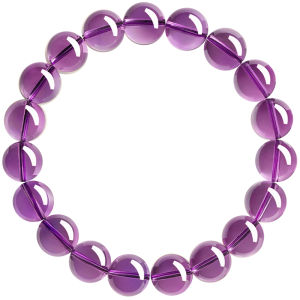 HONGLIANGYUAN | Wealth-Attracting Natural Amethyst Bracelet 8A