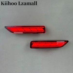 2Pcs LED Rear Bumper Lights for Honda City 2012 2013 2014 For BR-V BRV 2015 2016 For MOBILIO 2016 2017 For CRV 2007 -2009 Braking lights driving lamp