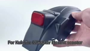 Bộ Phận Chắn Bùn Sau Xe Tay Ga Điện Dành Cho KUGOO KuKirin G2 Master Có Đèn Hậu Giá Đỡ Trái Phải Chắn Bùn Phụ Tùng Xe Tay Ga