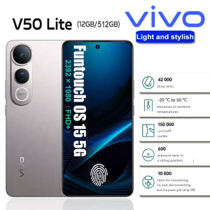 vivo | VIVO V50 Lite 6.77-inch AMOLED High-Value Smartphone 12GB+512GB Large-Capacity Storage 6500mAh Super Battery Standby