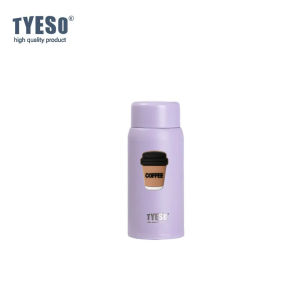 TYESO | Bình Nước Giữ Nhiệt Mini Tyeso 150ml Bằng Thép Không Gỉ Thiết Kế Nhỏ Gọn Thẩm Mỹ Kèm Sticker Thân Thiện Với Môi Trường Bình Giữ Nhiệt Di Động