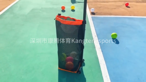Large Capacity Pickleball Picker Adjustable Height Pickleball Tennis Ball Picker With Strong Spring
