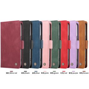 For Vivo Y04 Y05 Y03 Y18 Y17S Y19S Y100 Y200 Y36 Y27 Y28 Y29 Y16 Y02S Y35 Y22 Y22S Y33T Y33S Y21S Y21T Y21E Y21 Phone Case Magnetic Leather Wallet Card Slot Flip Cover Casing