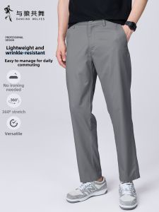 Cool Anti-wrinkle No-iron Comfortable Stretch Trousers Male
