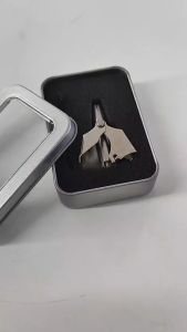 สแตนเลส ที่ตัดขนจมูก กรรไกรตัดขนจมูก กำจัดขนจมูก แบบพกพา สะดวก Nose Hair Trimmer