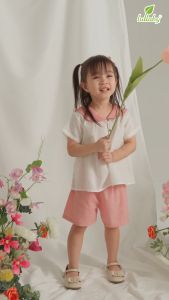 LULLABY - Bộ BG cộc tay cổ Thủy thủ - NH308N