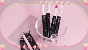 4pcs Vitality Girl Solid Lip Gloss - Long lasting non stick to cup vibrant colors perfect for parties and gifts