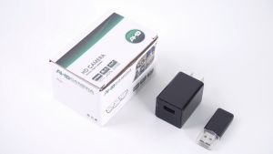 ZZOOI Spy Camera Charger - Mini Spy Camera HD 1080p Wireless WiFi Hidden Camera - with Motion Detection - Remote App Control - Full HD Small USB Charger Camera (with 32GB High-Speed Memory Card)