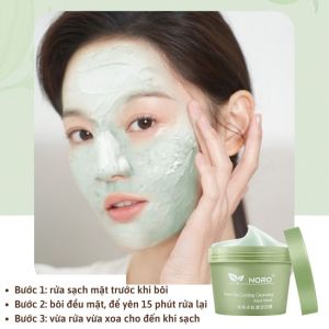 mặt nạ bùn đất sét tinh chất trà xanh Noro 100g mặt nạ đất sét se khít lỗ chân lông làm trắng da sạch mụn đầu đen myphamsile247 No109