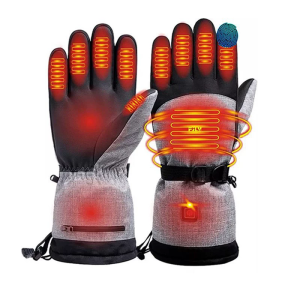 Cotton Heating Winter Gloves Electric Thermal Hand Warmer Waterproof Snowboard Cycling Motorcycle Bicycle Ski Outdoor Activities