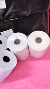 กระดาษความร้อน กระดาษใบเสร็จ ขนาด 80x50mm 10ม้วน (Premium Grad)