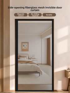 Anti-mosquito Mesh Curtain Fiberglass Magnetic