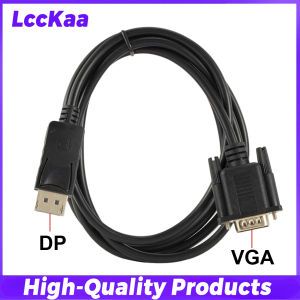1.8m 1080P DisplayPort DP To VGA Adapter Cable DP Male To VGA Male Video Cables for PC TV Laptop Projector DP Conversion Cables