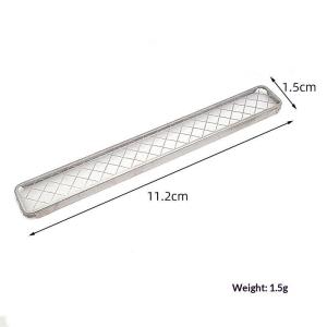 New Stainless Steel Incense Holder Grid Base - Heat-Resistant Fireproof Design (Without IncenseWithout Burner)
