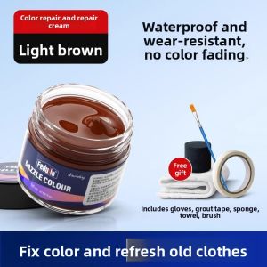 MONLEYTA | Genuine Leather Care Oil Color Restoration Cream Manilita Brand Leather Jacket Specialty Repair Dyeing Refreshing Agent