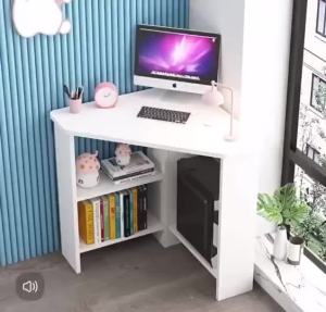 【ราคาพิเศษ】โต๊ะเข้ามุม โต๊ะทำงานเข้ามุม โต๊ะคอม สามารถรวมกันได้ตามต้องการ โต๊ะสามเหลี่ยม โต๊ะหนังสือ โต๊ะเรียน เคาน์เตอร์ โต๊ะทำการบ้าน เฟอร์นิเจอร์มินิมอล