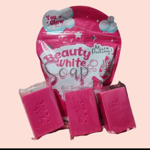 ORIGINAL 5 BARS IN 1 PACK 350g  YGB BEAUTY WHITE SOAP  WHITENING SOAP