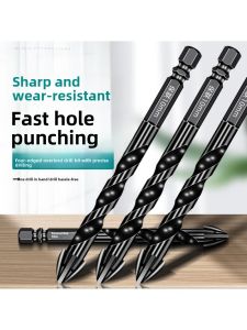 Ceramic Tile Drill Concrete Drilling Four-Blade Overlord Drill Alloy Triangle Drill 6mm Glass Cement Complete Collection Electric Hand Drill