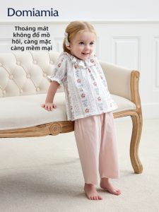 DOMIAMIA | Bộ Đồ Ngủ Nữ Nhẹ Mát