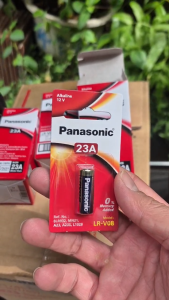 Pin A23 / 23A Panasonic Alkaline 12V chuyên dùng cho remote cửa chống trộm chuông cửa