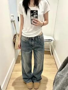 La Chapelle | American Vintage Straight Leg Jean Light Summer Loose Fitting