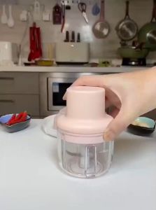 Blender Mini Elektrik Wireless Untuk Cincang Bawang Putih/Jahe/Sayur