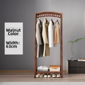 HM | Chinese Style Solid Wood Easy-to-use Clothing Stand