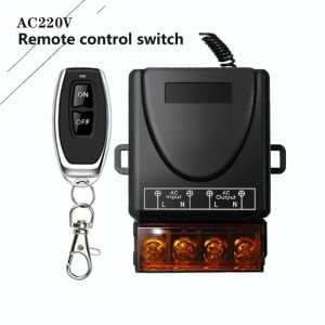 RF 433Mhz Wireless Remote Control Switch AC 110V 120V 240V 220V 10A Relay for Light Lamp Water Pump Door Access System