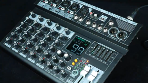 Deuahub AUDIO Mixer Q6 6channel Bluetooth Usb Mp3 Audio Sound Mixer 99dsp Multifunction Karaoke