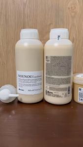 Dầu Gội xả chăm sóc Phục Hồi Tóc Hư Tổn Davines Nounou 1000ml