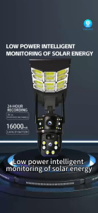 4G Solar Security Camera 300W AI Detection Two-Way Talk Solar Powered