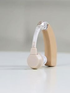 เครื่องช่วยฟัง เครื่องขยายเสียงแบบชาร์จ เครื่องช่วยฟังสำหรับผู้สูงอายุ รุ่นคล้องหลังหู เครื่องขยายเสียง ปรับระดับเสียงได้ เสียงชัดเจน ลดเสียงรบกวน Elderly hearing aids for hearing loss specialized rechargeable sound amplifier for the back of the ear