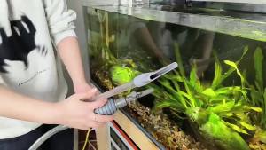 New Fish Tank Water Changer Sand Washer Water Pump Fish Tank Water Absorber Siphon Pipe Manual Water Changer Toilet