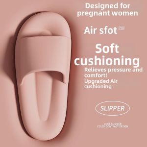 Pregnant Women Suitable Summer Anti-Odor House Slippers