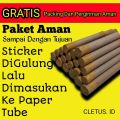 CUTING CUTTING STIKER BARBERSHOP STIKER TOKO POTONG RAMBUT KEREN UNIK STYLE 3. 