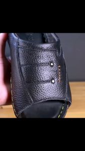 [HCM]Dép nam quai ngang da bò thật 100%