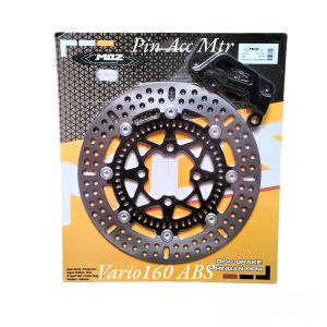 Piringan Disc Cakram New MOS Model Ktc Bulat Hitam 260mm Pnp Motor Vario 160 ABS pnp
