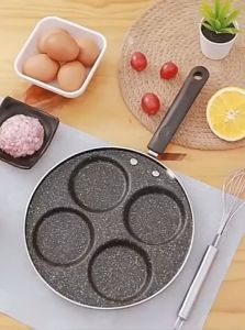 Four-hole Frying Pan Non-stick Pancake Burger Eggs Ham Pancake Maker Multi-function Breakfast Tools Pan cake Cooking Frypan