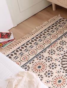 Bohemian Nordic Room Carpet Decor