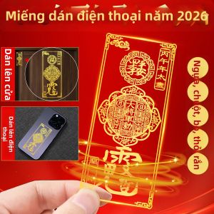 YD | Mác May Mắn Dán Điện Thoại/Máy Tính