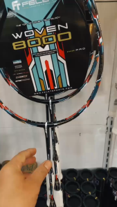 FELET Woven 8000 High Performance Badminton Racket
