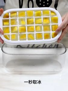 Hộp khay đá có nắp ECOCO 1 ngăn và 2 ngăn tặng kèm xẻng xúc đá | Vỉ khay đựng đồ ăn dặm đa năng siêu kín tiện dụng