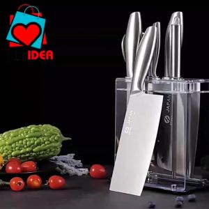 GIFTIDEA 7 Pcs Japan Kitchen Knife Set Stainless Steel Precision Original Knife Set