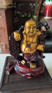 Laughing Buddha Feng Shui Figurine Patung Buddha Ketawa (Laughing Buddha) Feng Shui 弥勒佛(笑佛)摆件|招财纳福家居装饰